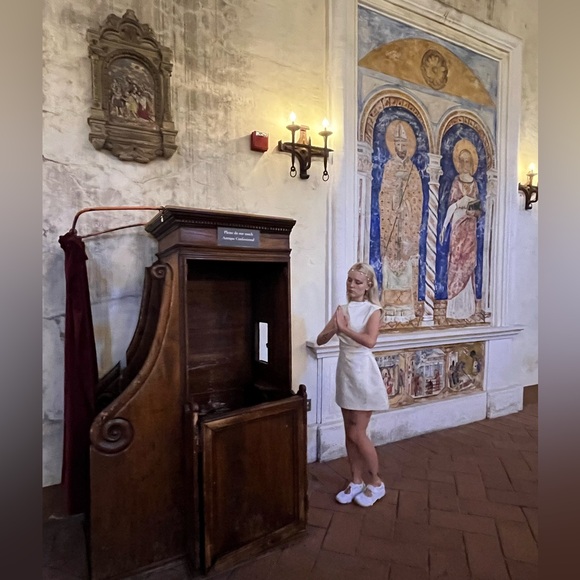 Odd Muse 🪽🪽🪽The Ultimate Muse Satin Straight Neck Mini Dress 🪽🪽🪽 - Picture 2 of 5